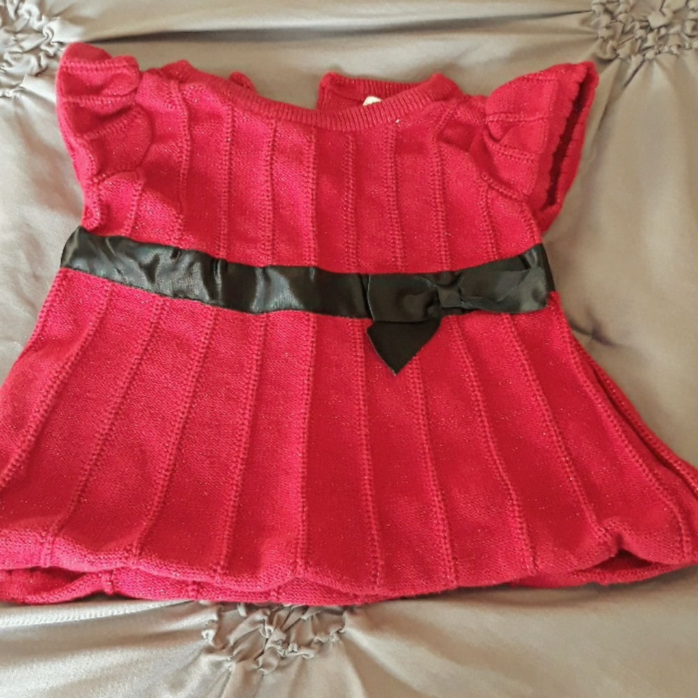 Sparling red dress